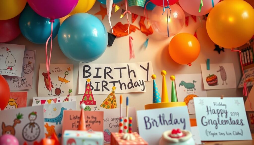 kreative Geburtstagsgrüße