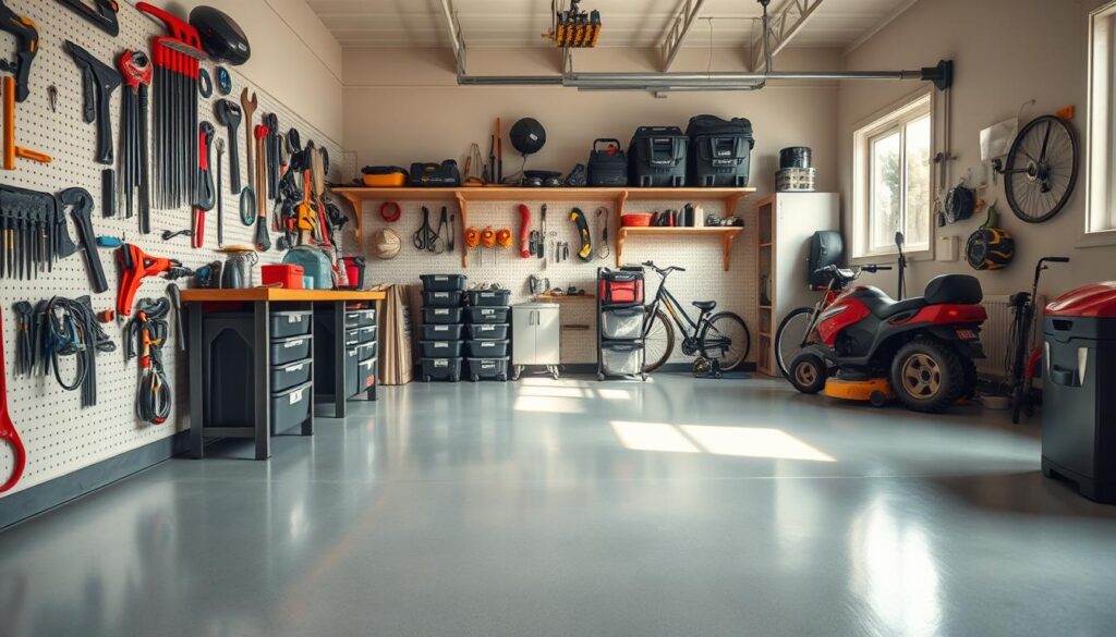 Ordnung in der Garage