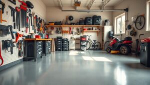 Ordnung in der Garage