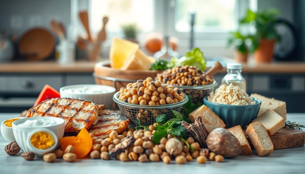 Lebensmittel mit hohem Proteingehalt Lebensmittel mit hohem Proteingehalt