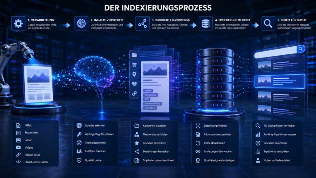 Was bei der Indexierung wirklich passiert Was bei der Indexierung wirklich passiert