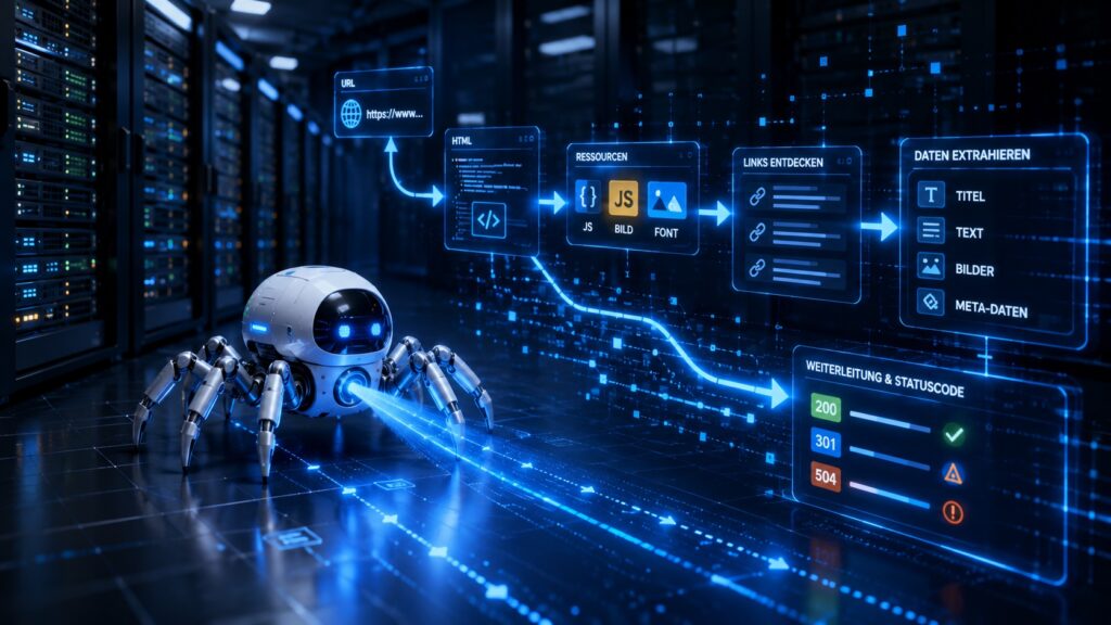 Was beim Crawling technisch passiert Was beim Crawling technisch passiert
